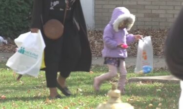 An Easter egg hunt is ruffling feathers