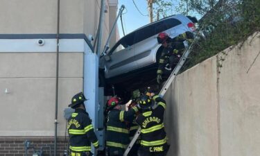 A driver was taken to a hospital after crashing an SUV into a building. The crash happened on Dixie Drive in Asheboro on April 10.