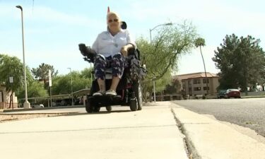 Candice Morrison says she was chased by a coyote in Mesa while riding her scooter home to a senior living facility. She is convinced the coyote would have attacked her if a bystander had not stepped in.