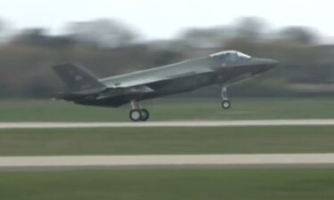 The first F-35 fighter jet arrived at Truax Field in Madison Tuesday