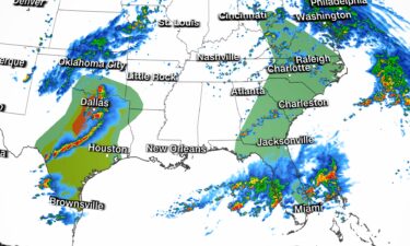 More severe weather is expected to impact the South on Friday.