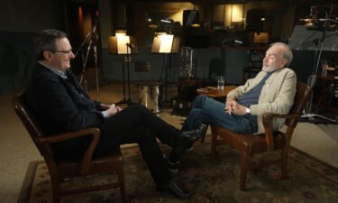 Neil Diamond in a interview with Anthony Mason for "CBS Sunday Morning" on April 2.