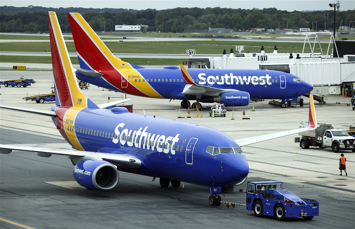 <i>Kevin Dietsch/Getty Images</i><br/>Southwest Airlines posts record revenue during the first quarter despite its winter holiday service meltdown.