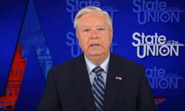 Sen. Lindsey Graham speaks on CNN's State of the Union on Sunday
