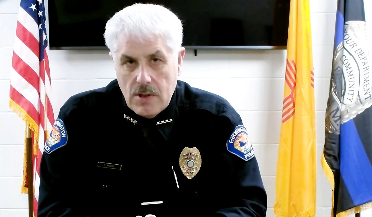<i>Farmington Police Department</i><br/>In a video statement