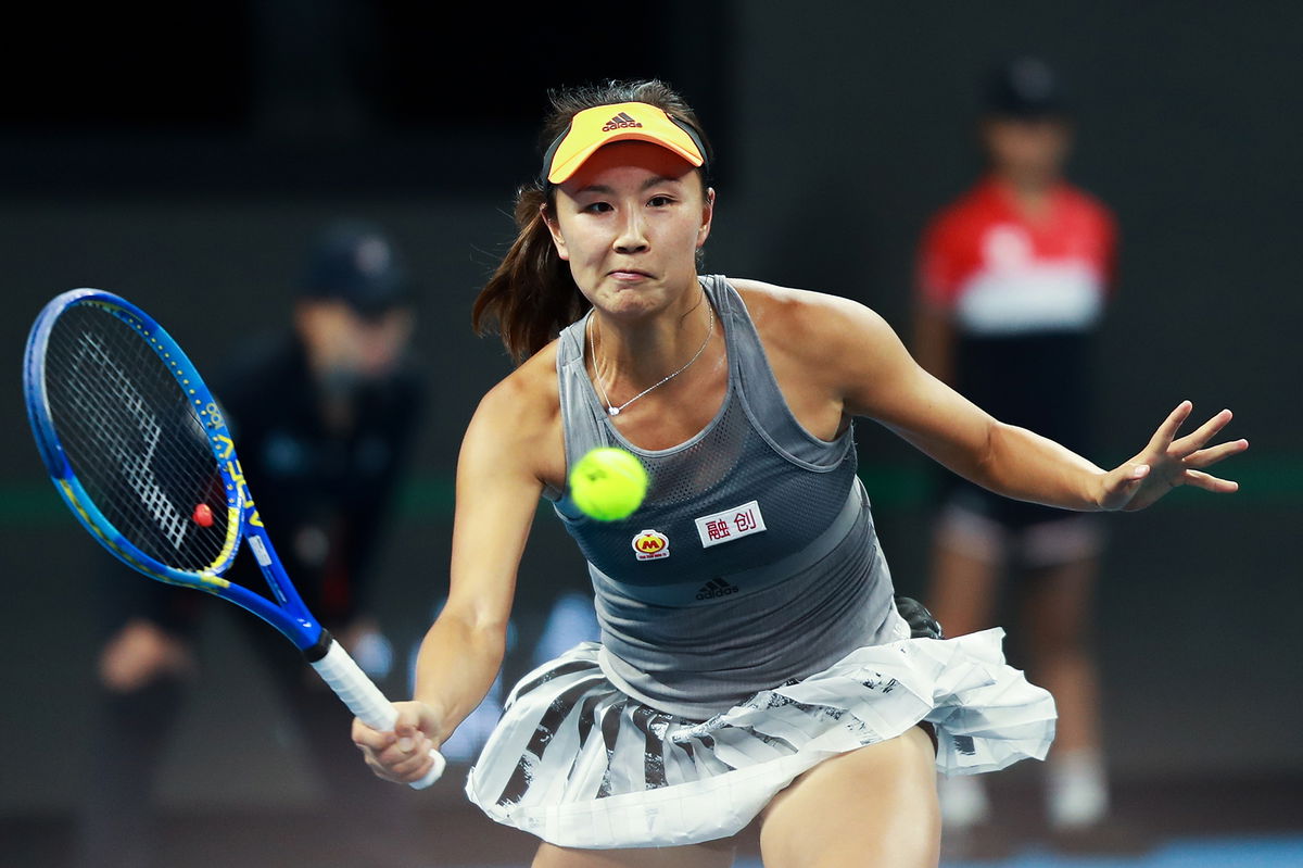 <i>Lintao Zhang/Getty Images</i><br/>The Women's Tennis Association will return to China in the fall after suspending all events in the country in 2021 over Peng Shuai's safety concerns. Shuai is pictured here in 2019 in Beijing.