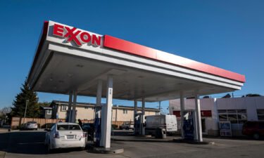 An Exxon Mobil gas station in Mountain View