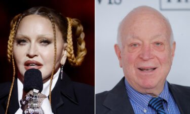 Madonna (left) is remembering record executive Seymour Stein.