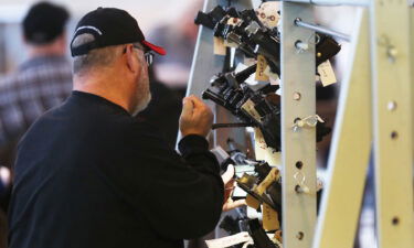 Kentucky State Police holds a confiscated gun auction in Frankfort every two months at which pistols