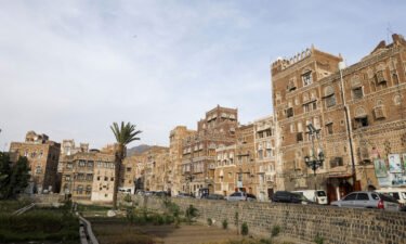 Pictured here is a view of houses in the old city of Sanaa