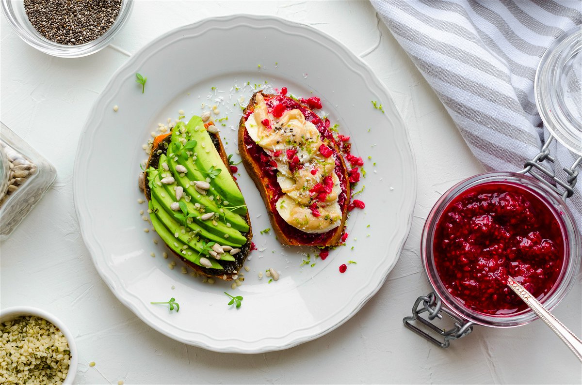 <i>NelliSyr/iStockphoto/Getty Images</i><br/>Open-faced sandwiches are a good option for a  meal that can be quickly prepared and skew either savory or sweet.