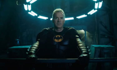 Michael Keaton is seen here as Batman