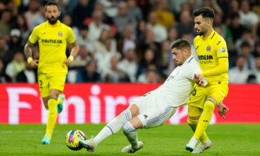 Federico Valverde and Álex Baena clashed during the match.