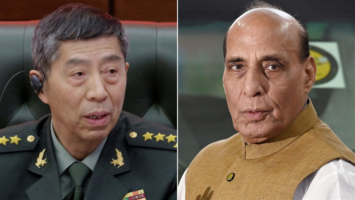 <i>Getty</i><br/>China's newly appointed defense minister Li Shangfu and his Indian counterpart Rajnath Singh will hold talks in New Delhi on Thursday.