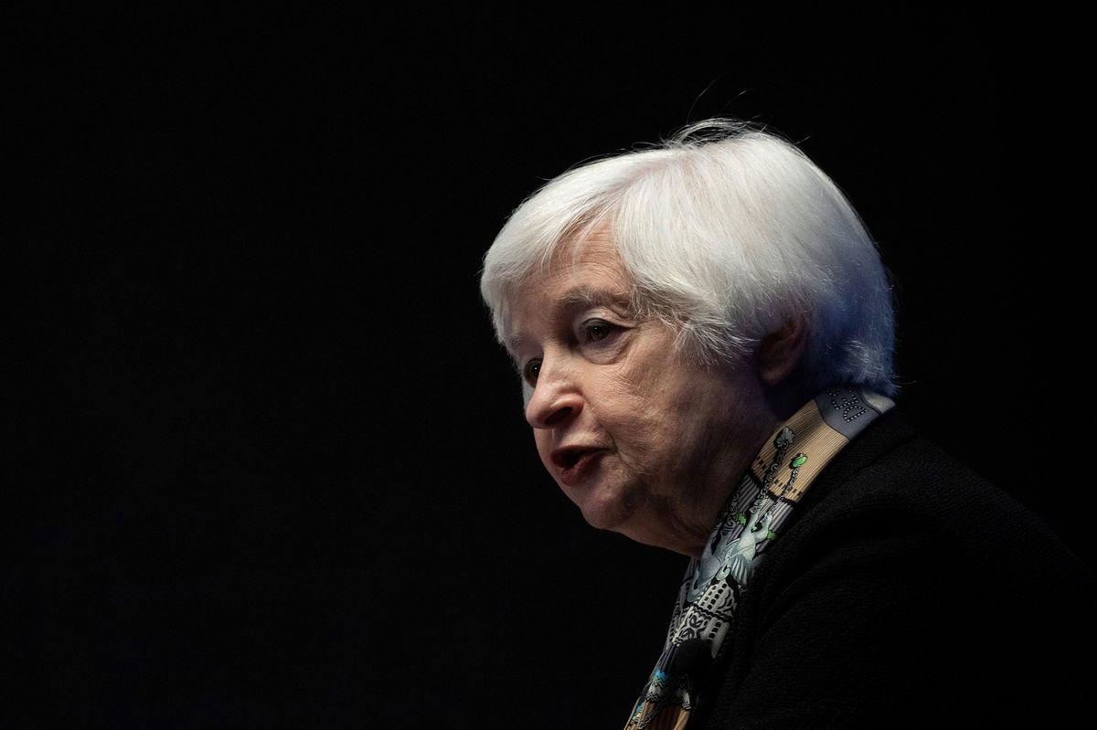 <i>Andrew Caballero-Reynolds/AFP/Getty Images</i><br/>Treasury Secretary Janet Yellen