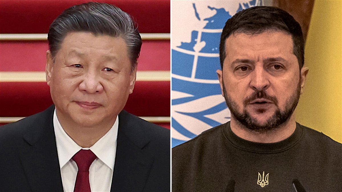 <i>Getty Images</i><br/>Ukrainian President Volodymyr Zelensky said Wednesday he spoke with Chinese President Xi Jinping in their first phone call since the start of Russia's invasion of Ukraine.