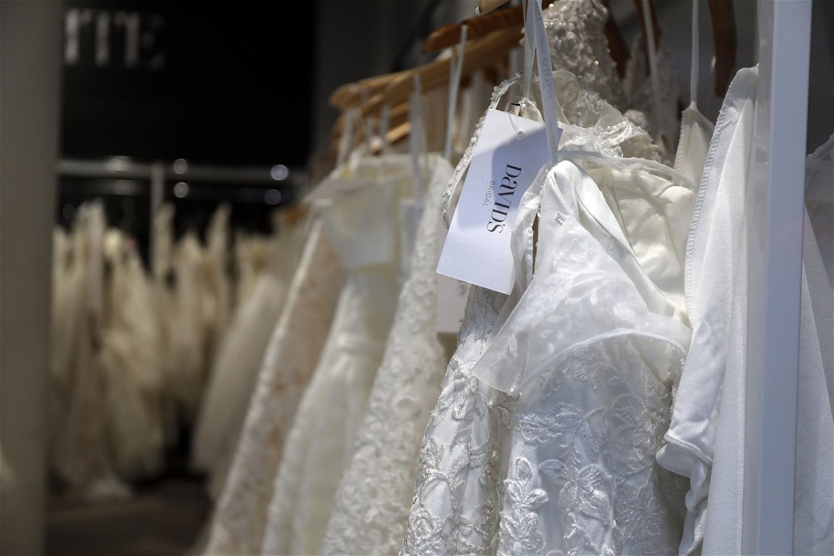 <i>Spencer Platt/Getty Images</i><br/>David's Bridal is laying off thousands of people across the United States.