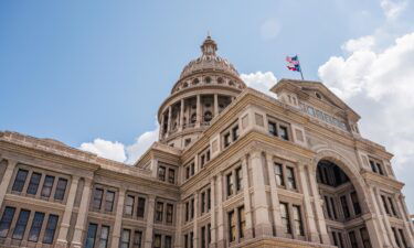 The Texas state Capitol