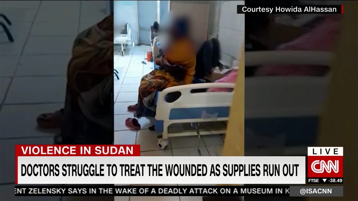 <i>CNN</i><br/>In the deluge of gunshot wounds and war injuries at the small Alban Gedid hospital in Khartoum