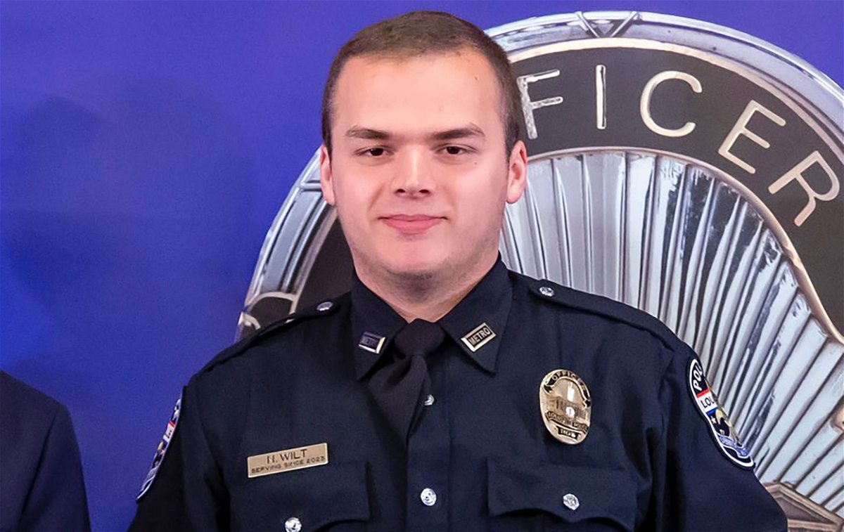<i>Louisville Metro Police Department</i><br/>Officer Nickolas Wilt is pictured here.