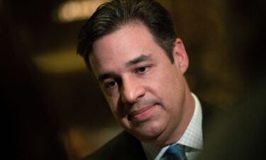 Raul Labrador speaks to reporters at Trump Tower in December of 2016 in New York City.