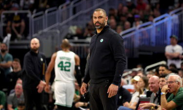 Head coach Ime Udoka during a Boston Celtics game on May 13