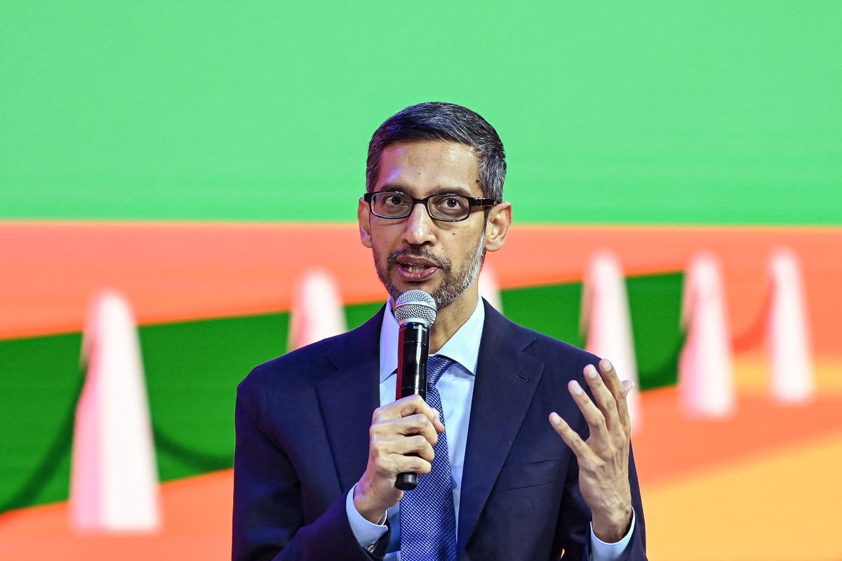 <i>Sajjad Hussain/AFP/Getty Images</i><br/>Sundar Pichai