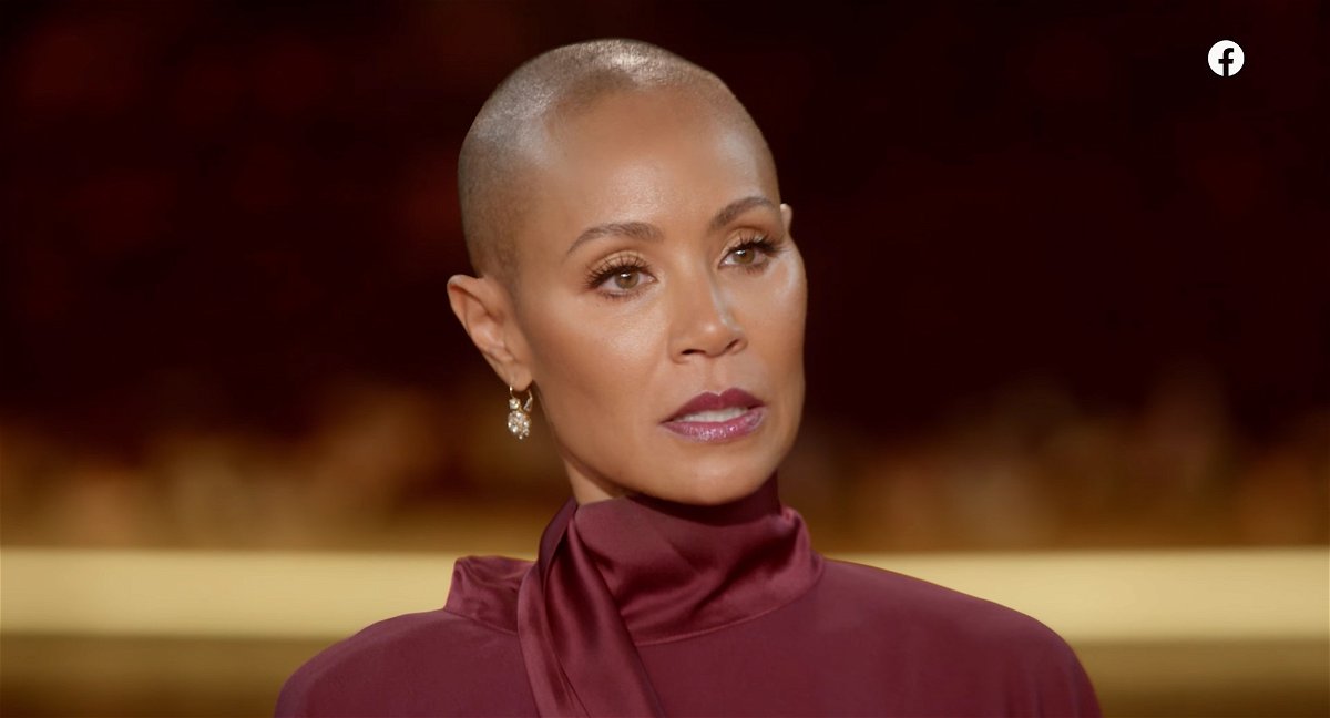 <i>Red Table Talk/Facebook Watch</i><br/>Jada Pinkett Smith is seen here on 'Red Table Talk.'
