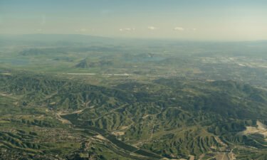 An aerial view of Riverside County