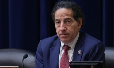 US Rep. Jamie Raskin (D-MD) is pictured here on Capitol Hill on March 17