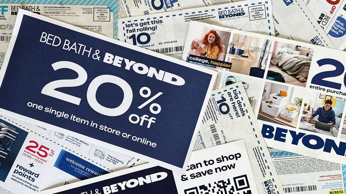 <i>Laura Oliverio/CNN</i><br/>Bed Bath & Beyond coupons are pictured here.