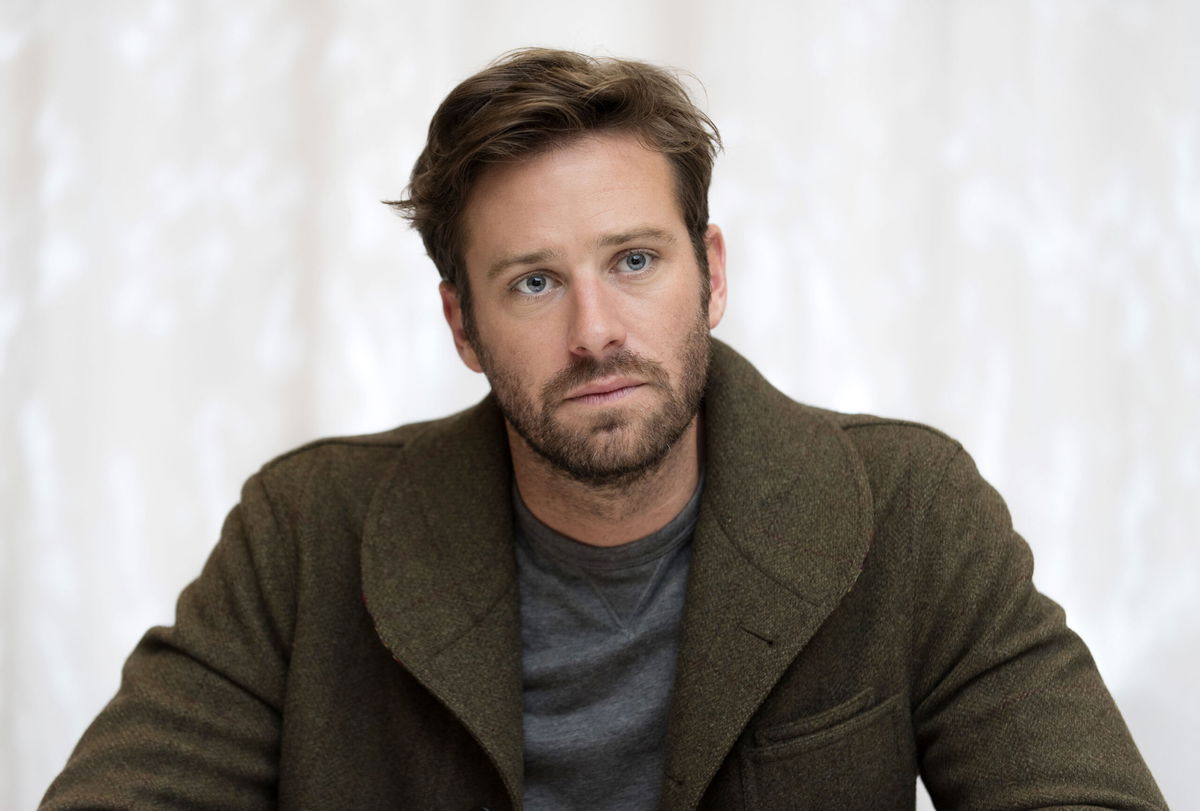 <i>Sundholm Magnus/Action Press/Shutterstock/FIle</i><br/>Actor Armie Hammer at the Toronto International Film Festival in September 2017.