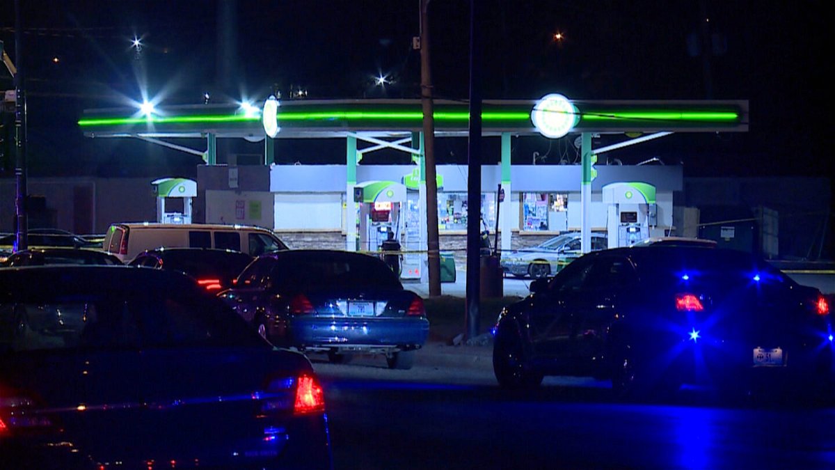 <i>KMBC</i><br/>A gas station shooting in Kansas City