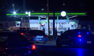 A gas station shooting in Kansas City