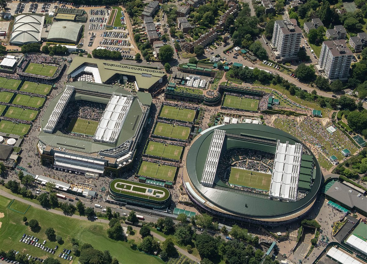 <i>Thomas Lovelock/AFP/Getty Images</i><br/>Wimbledon has announced relief measures for Ukrainian players ahead of this year's event.