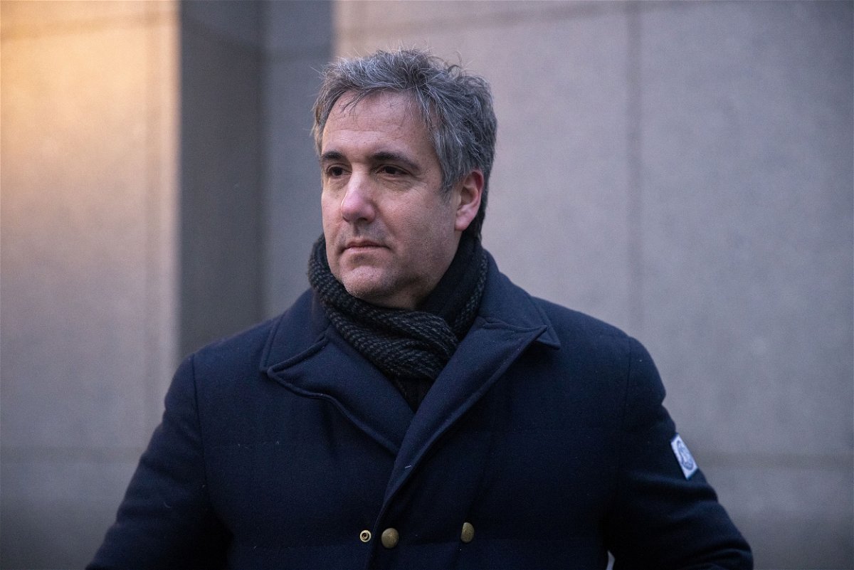 <i>Jeenah Moon/Reuters</i><br/>Former President Donald Trump's former lawyer Michael Cohen is pictured here at the United States Courthouse in Manhattan on January 24