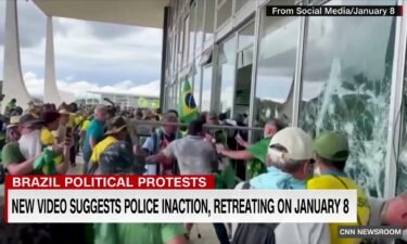 The footage provides new insight into one of the darkest days in in the life of Brazil's young democracy. It also appears to bolster the claims of those who accused police of failing to act to stop protesters from breaking into the Presidential Palace