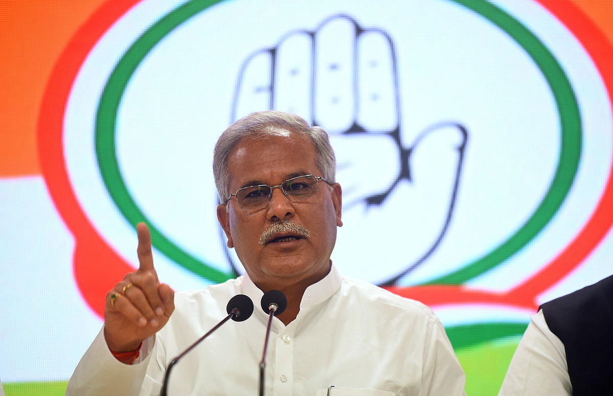 <i>Raj K Raj/Hindustan Times/Getty Images</i><br/>Chief Minister of Chhattisgarh Bhupesh Baghel