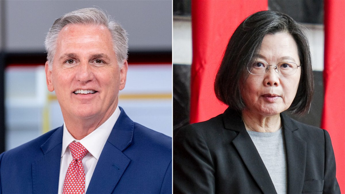 <i>Getty</i><br/>Kevin McCarthy on Wednesday will become the second US House speaker to meet with Taiwan's president in person in the span of a year when he sits down with Tsai Ing-wen in southern California.