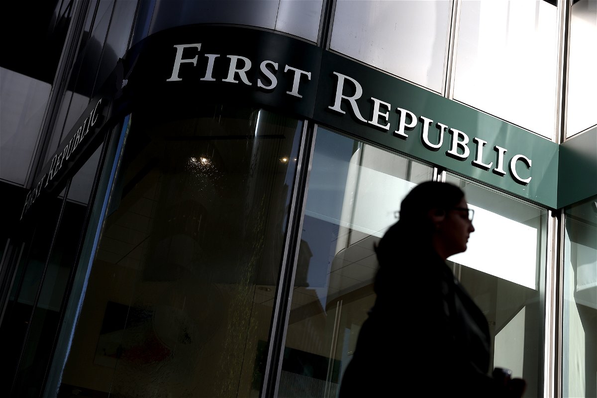 <i>Justin Sullivan/Getty Images</i><br/>First Republic Bank’s stock has plummeted about 75% this week