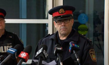 Peel Regional Police Inspector Stephen Duivesteyn spoke about the theft at a news conference on April 20.