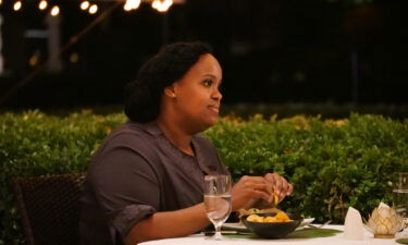 Natasha Rothwell is seen here in "White Lotus" Season 1.