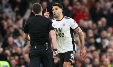 Fulham's Mitrović pushed referee Chris Kavanagh during his team's FA Cup loss against Manchester United.