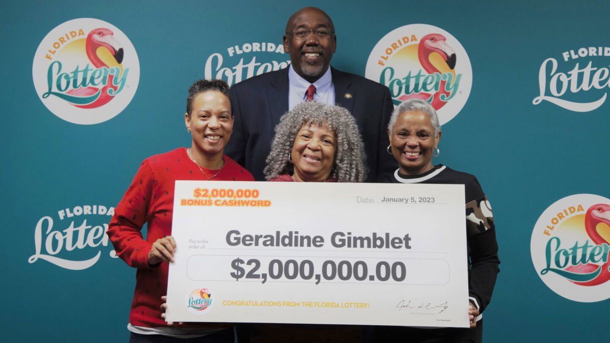 <i>Florida Lottery</i><br/>Geraldine Gimblet