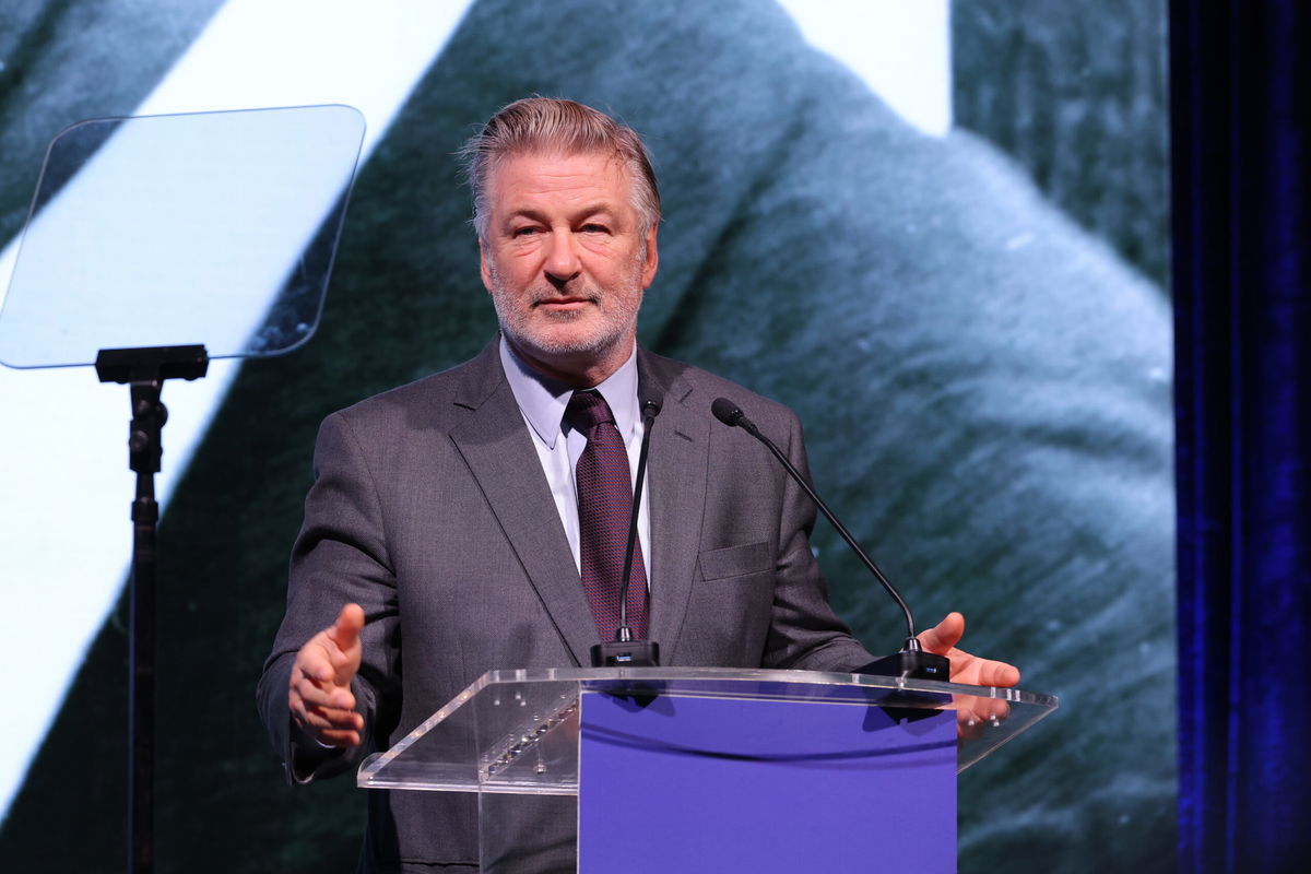 <i>Mike Coppola/Getty Images</i><br/>Alec Baldwin is pictured here at the Robert F. Kennedy Human Rights Ripple of Hope Gala in New York in December 2022.