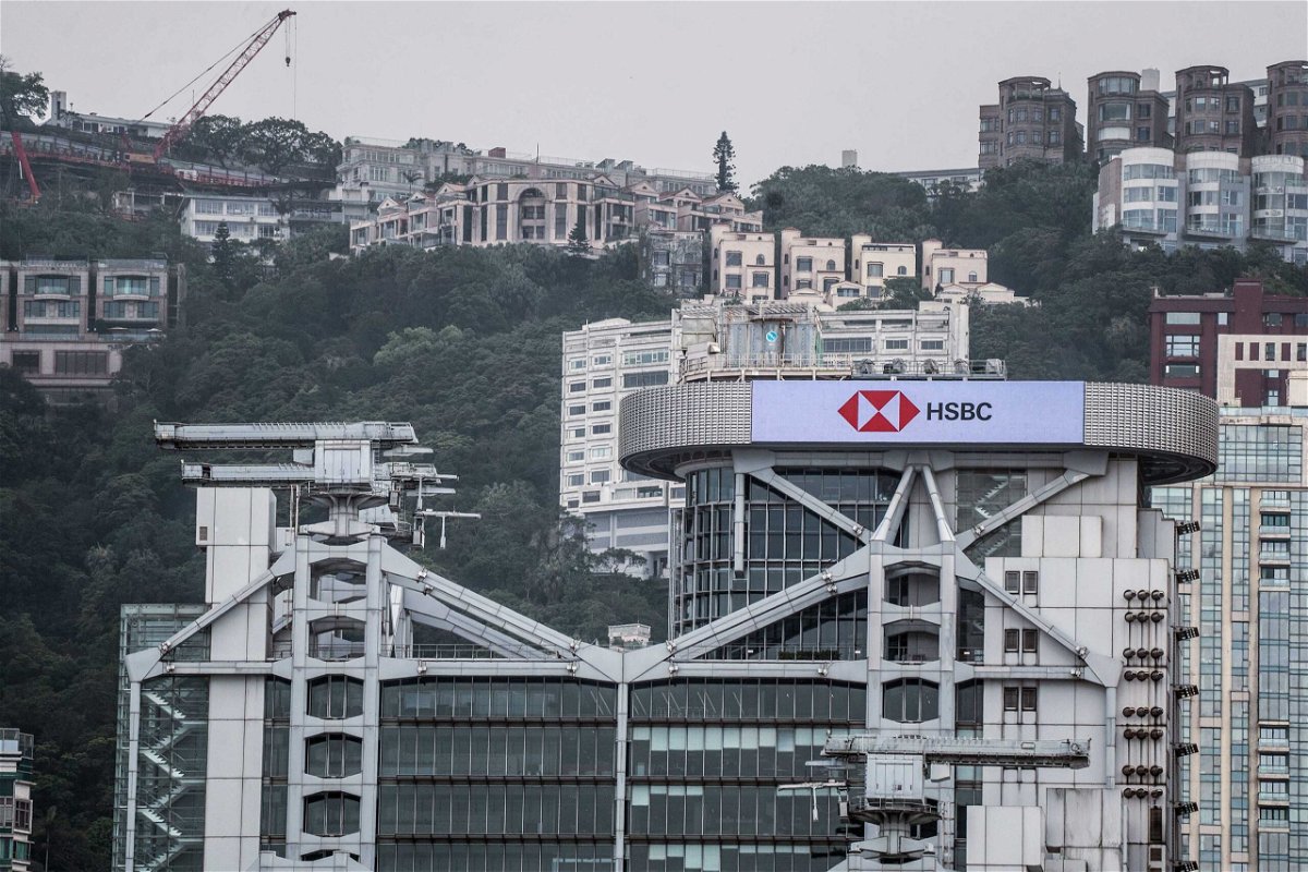 <i>Bertha Wang/Bloomberg/Getty Images</i><br/>The HSBC Holdings Plc headquarters building in Hong Kong