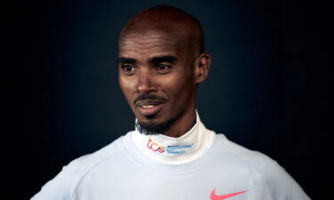 Mo Farah spoke to reporters at a press conference ahead of the London Marathon on Sunday.