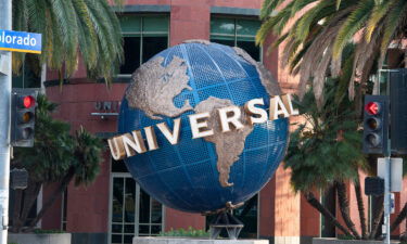 A view of the Universal Music Group (UMG) headquarters is seen on February 9