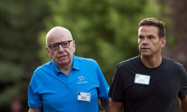 (L-R) Rupert Murdoch