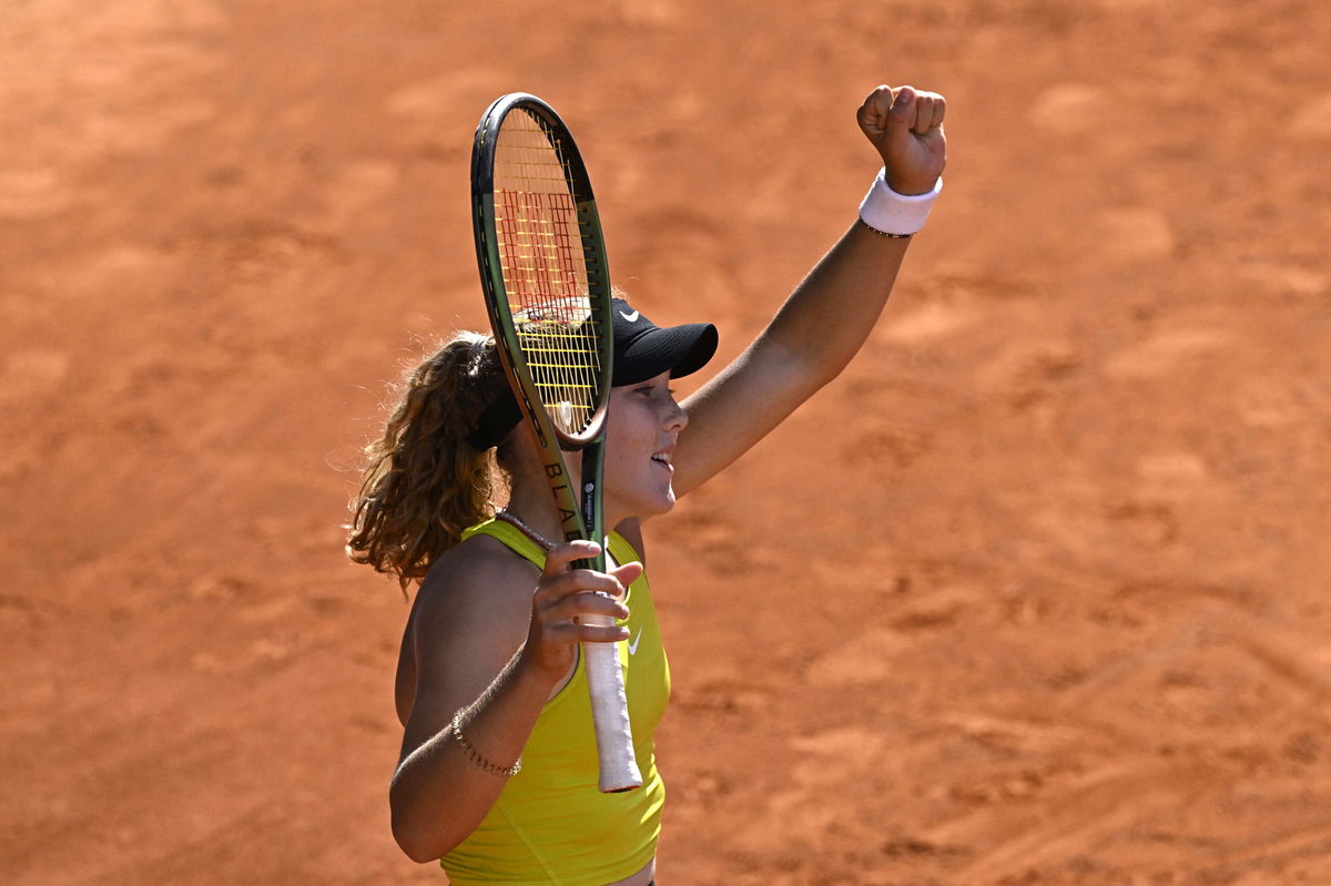 <i>Oscar del Pozo/AFP/Getty Images</i><br/>Andreeva is ranked 194th in the world.